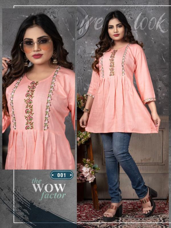 Aagya Tunic Vol 2 Rayon Slub Designer Kurti Collection